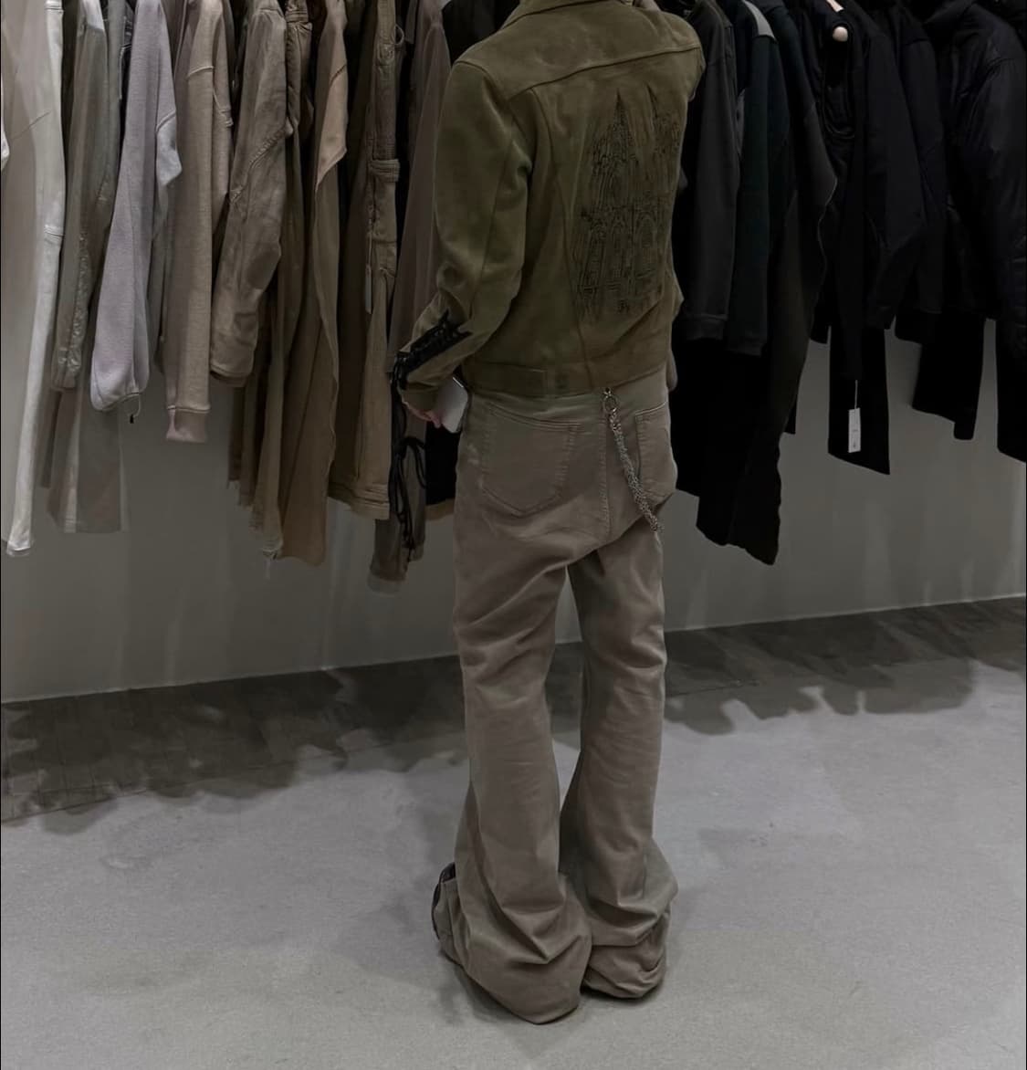 릭오웬스 볼란 부츠컷 scf 펄 28사이즈 상품이미지3