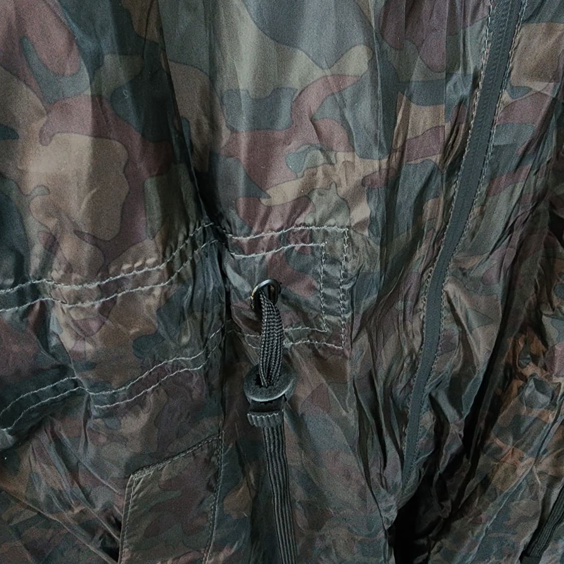 자라 카키 브라운 롱 야상 점퍼 상품이미지5