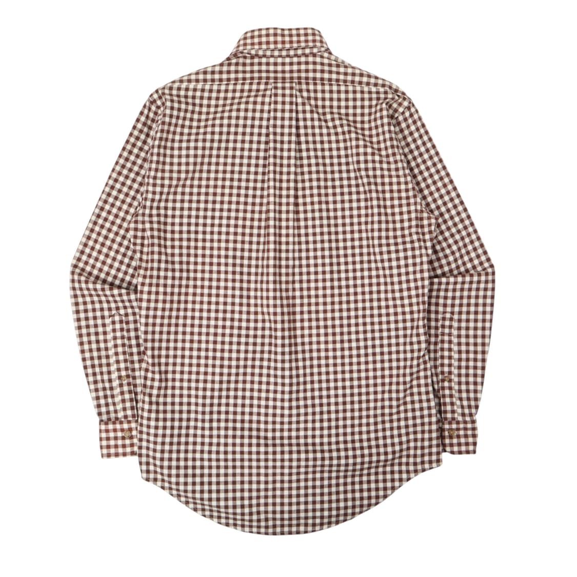 브룩스브라더스 브라운 체크 셔츠 상품이미지5