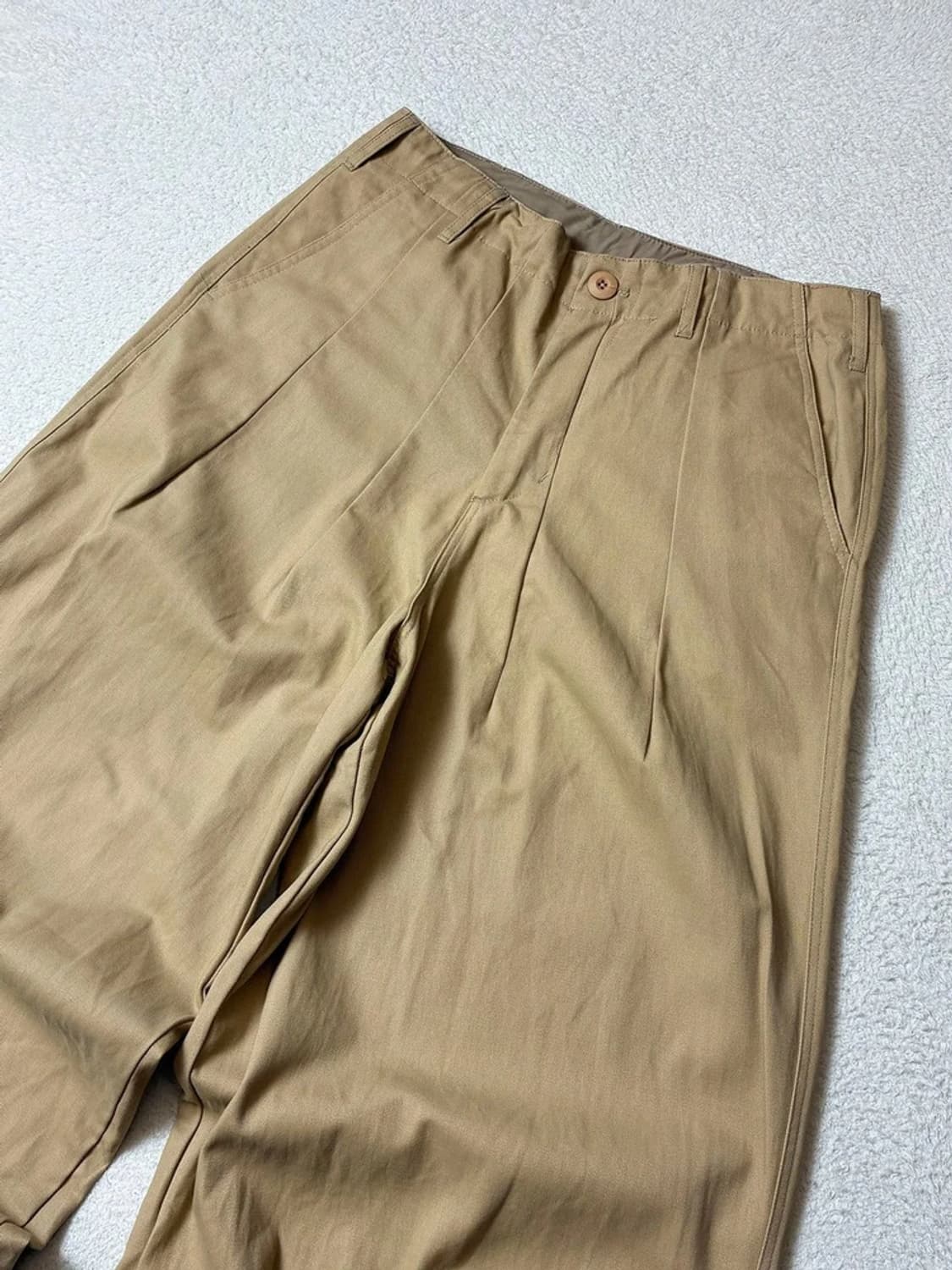 트래블 쓰리턱 벌룬 와이드 팬츠 PN7654 상품이미지2