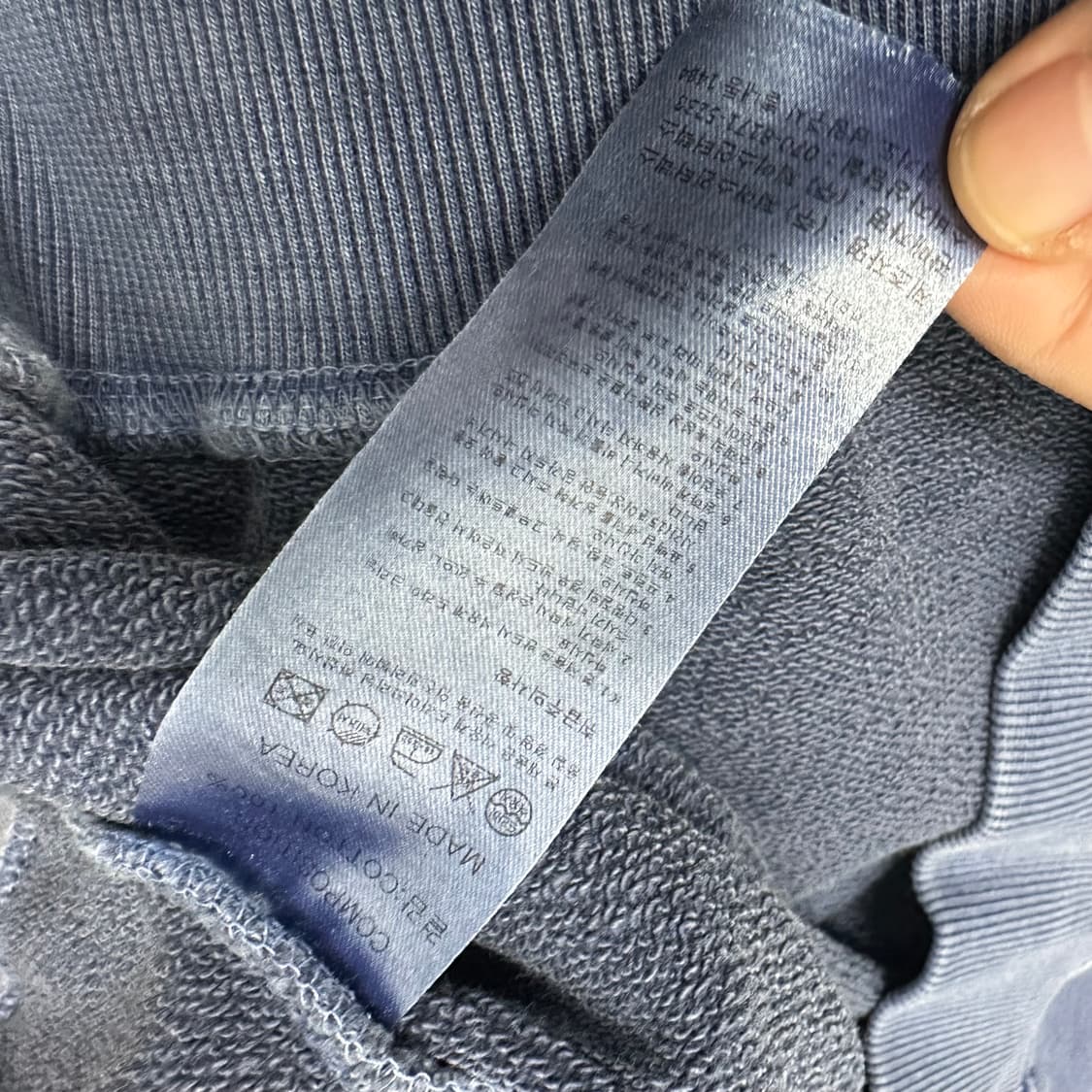 TRAVEL 트래블 워싱 맨투맨 L 상품이미지9