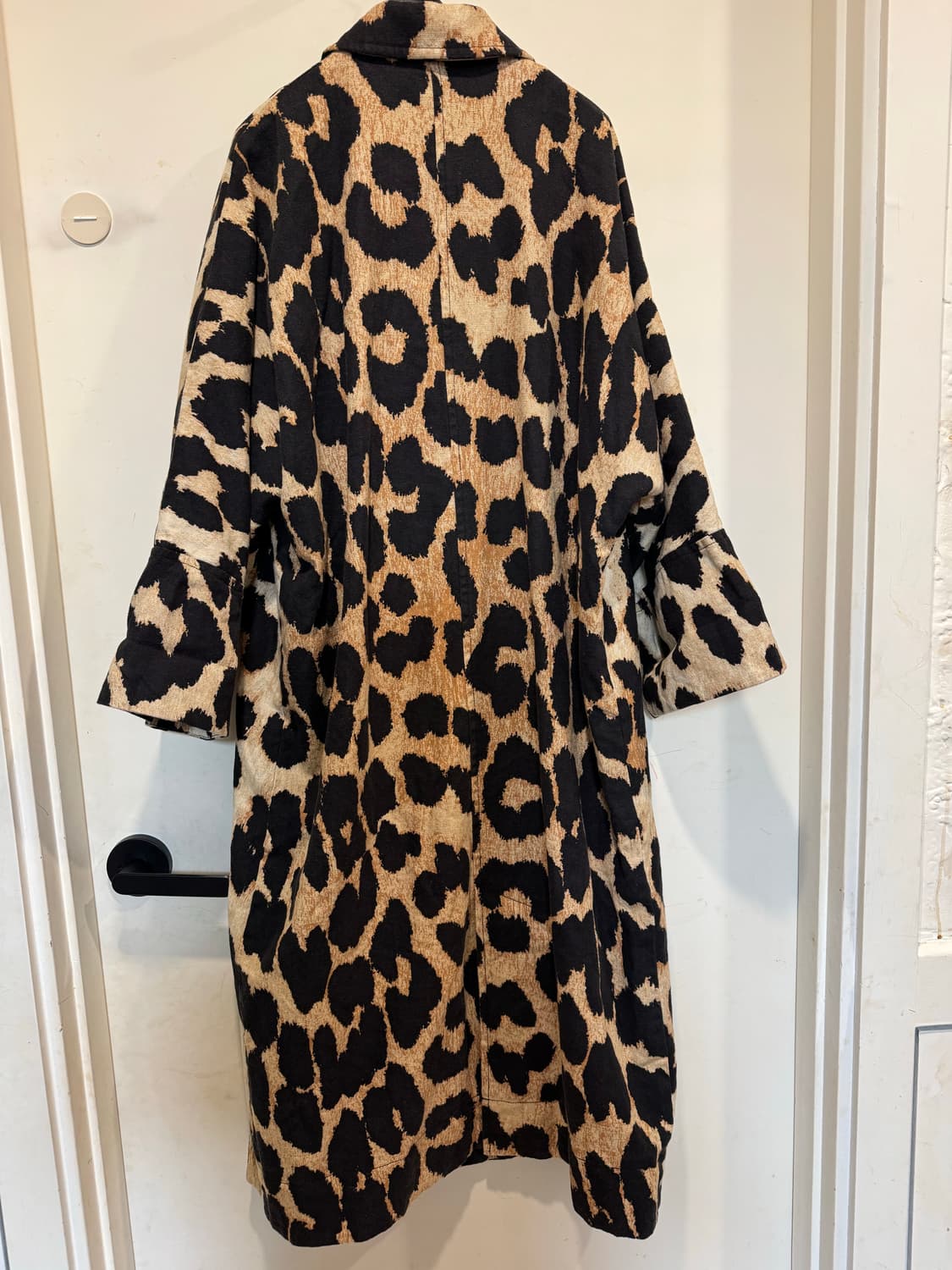 GANNI 가니 레오파드패턴 롱 자켓 상품이미지8