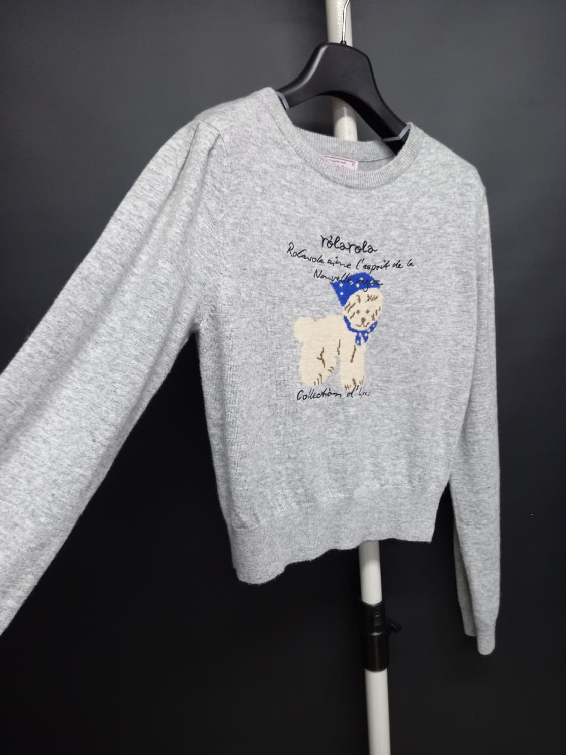 새 로라로라 춘추동 니트 블라우스 F 33-66 상품이미지4