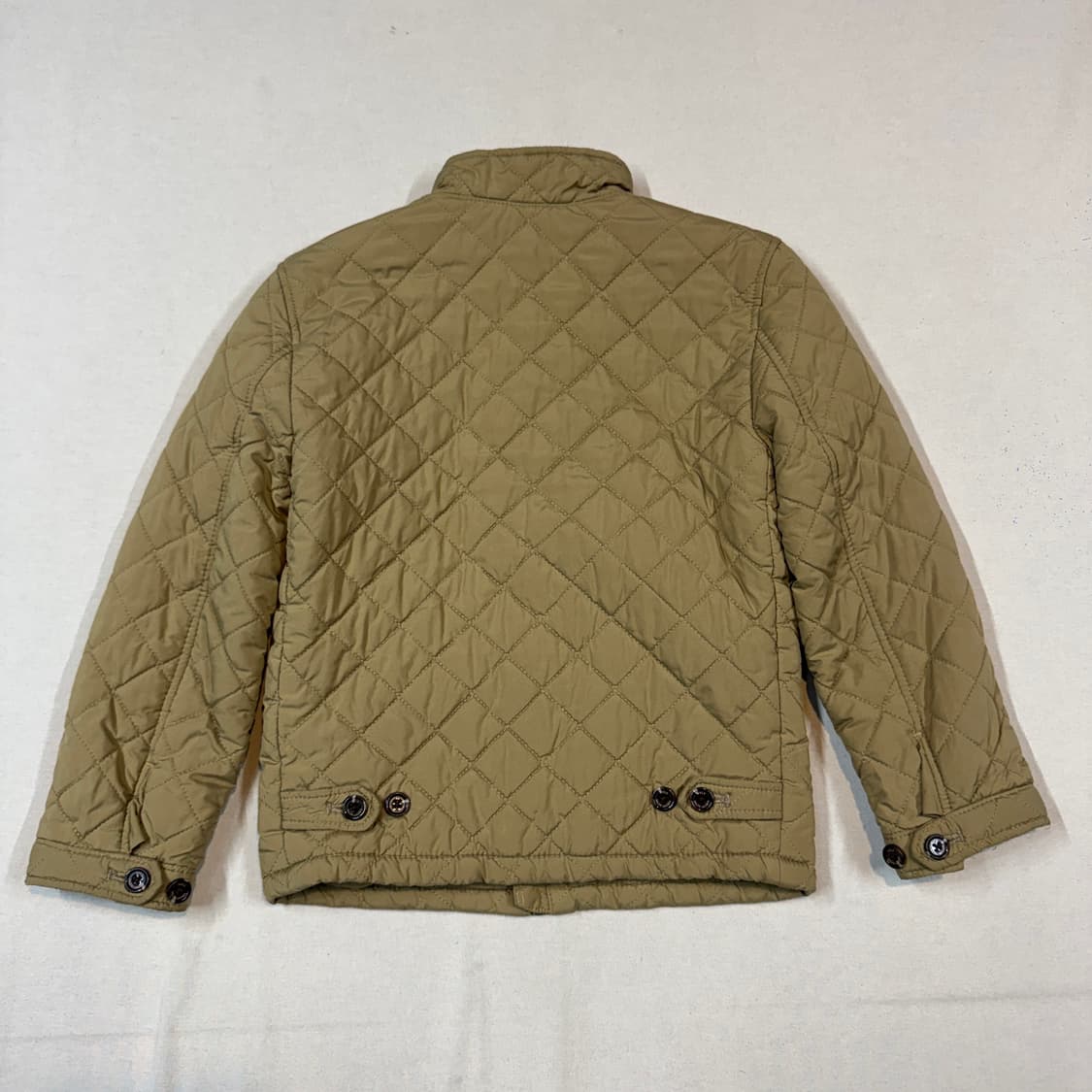 7T) 폴로 랄프로렌 퀼팅 자켓 카키색 아동용 상품이미지6