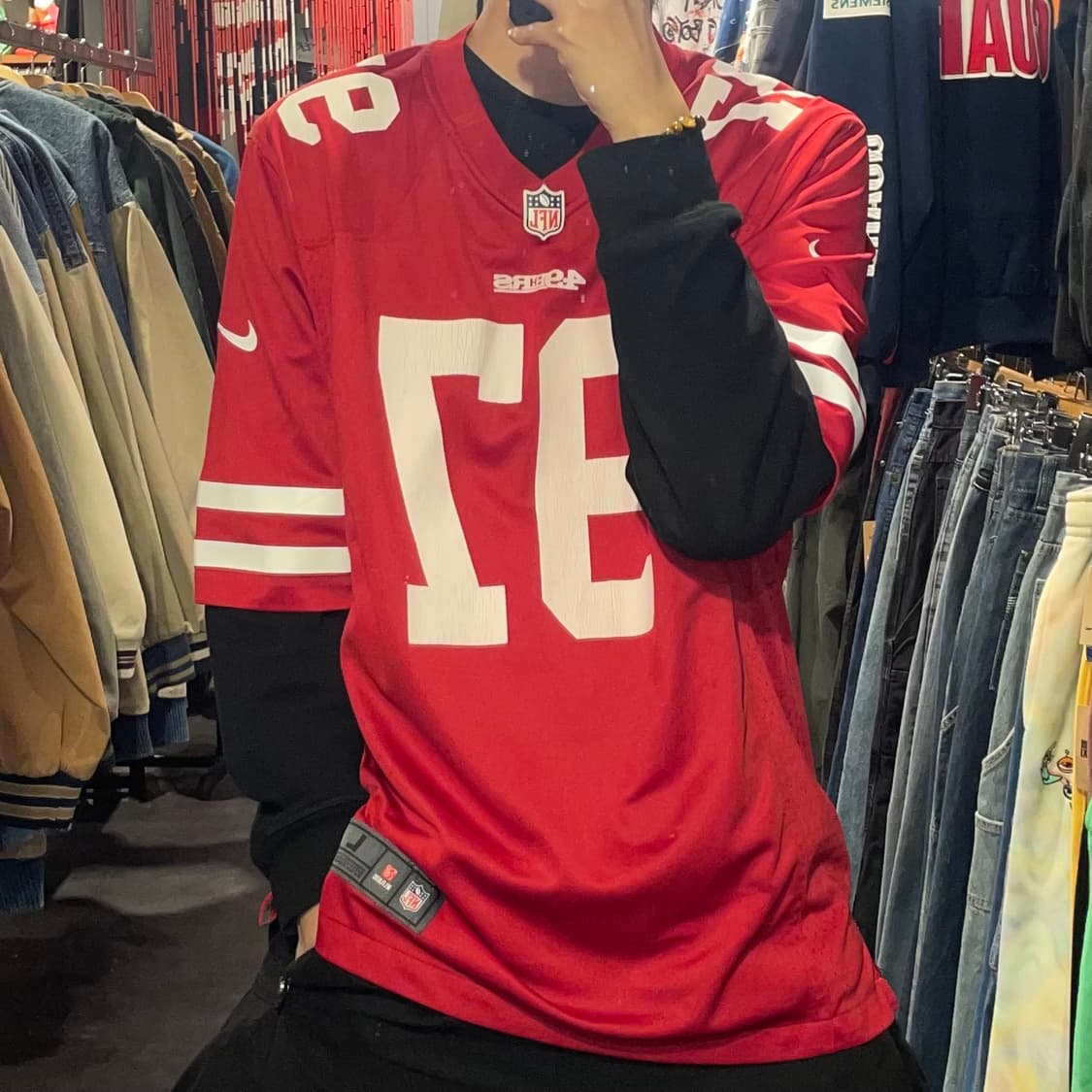 [IM] NFL X NIKE 레드 No.BOSA 반팔져지 상품이미지3