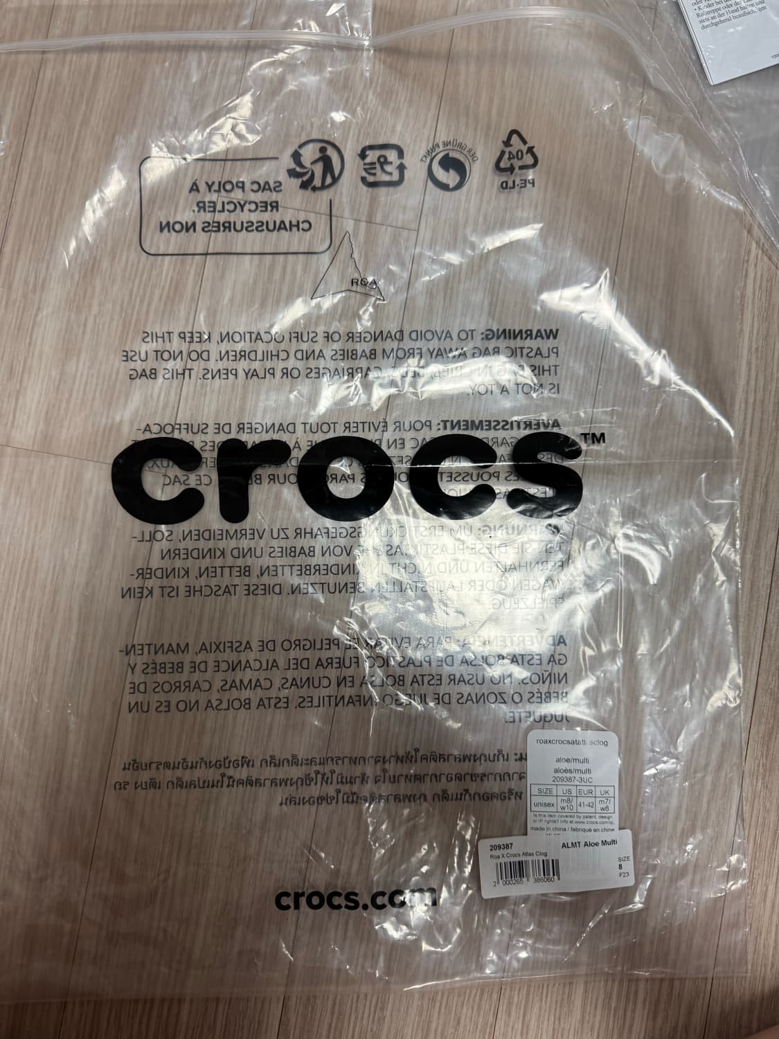(265) 크록스 로아 아틀라스 클로그 알로에 멀티 상품이미지9