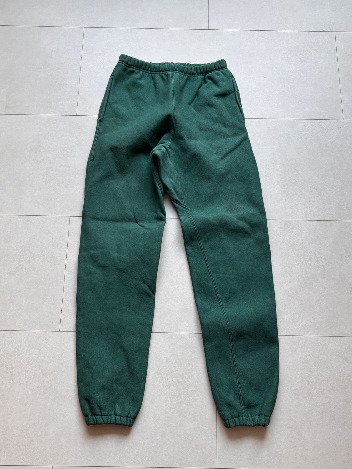 MADE IN USA 캠버 스웻팬츠 그린 L 상품이미지1