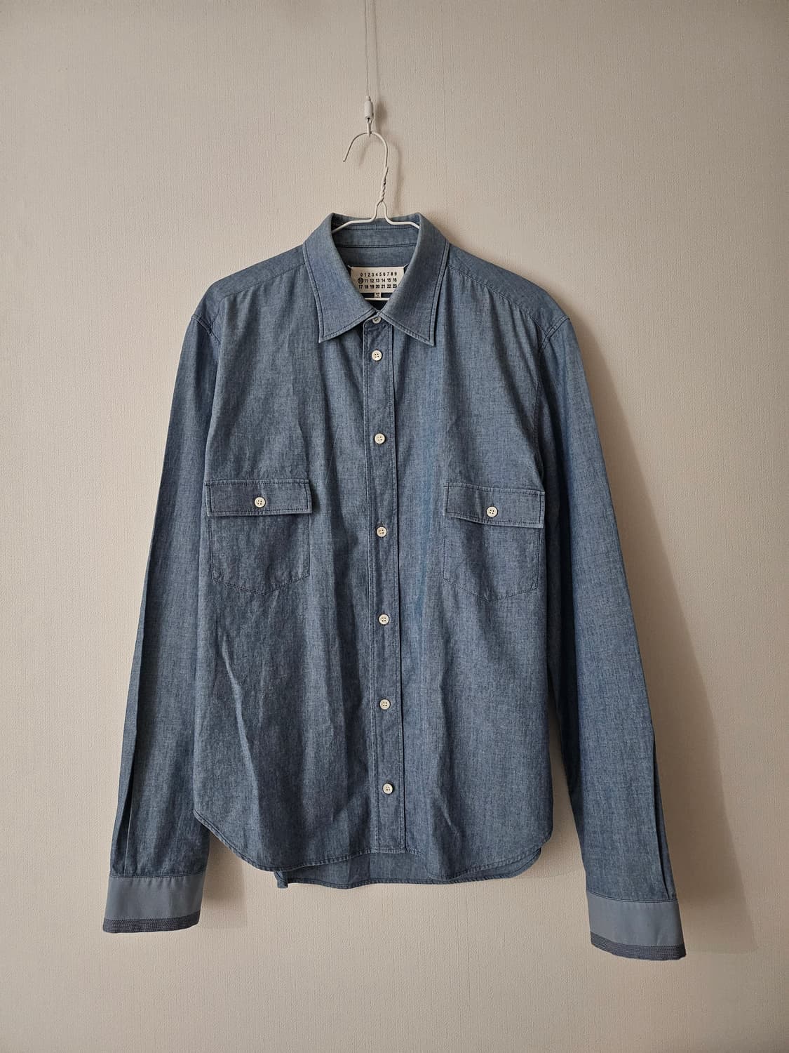 메종마르지엘라 샴브레이 셔츠 상품이미지1