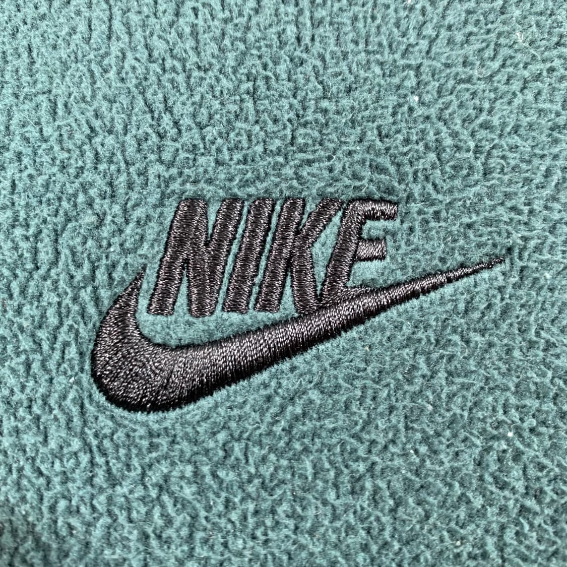 나이키 자수로고 하프집업 플리스 그린  상품이미지5