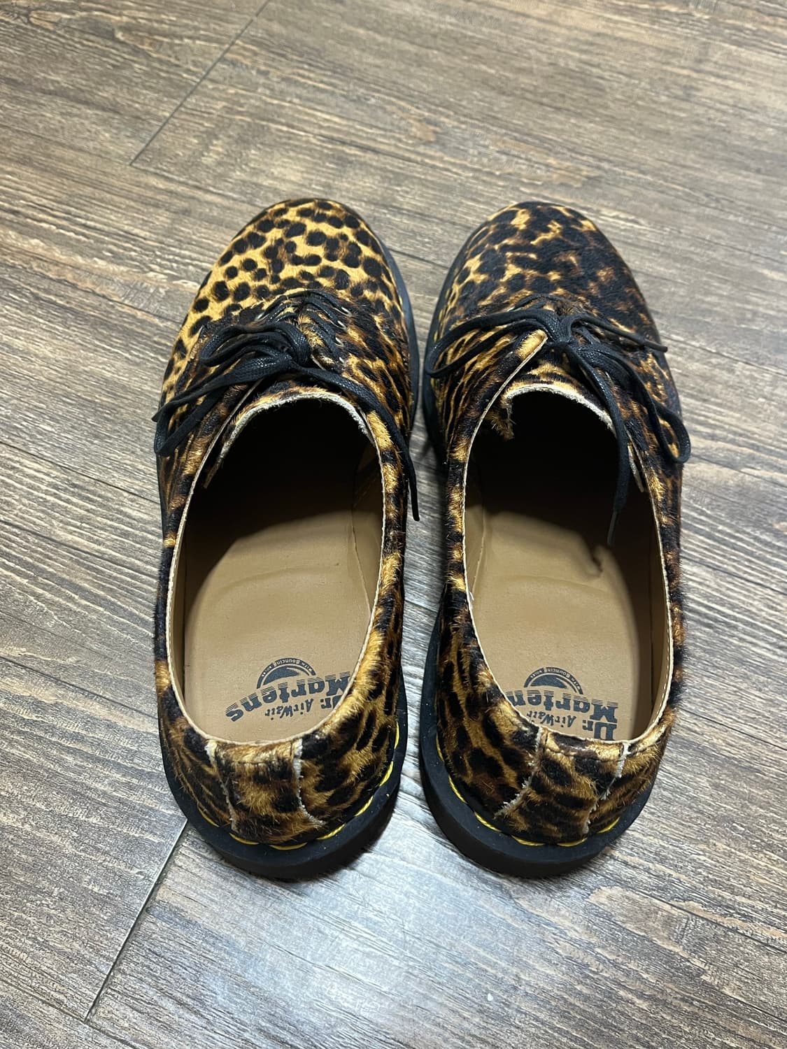 닥터마틴 스미스 송치 레오파드 로퍼 uk8 상품이미지2