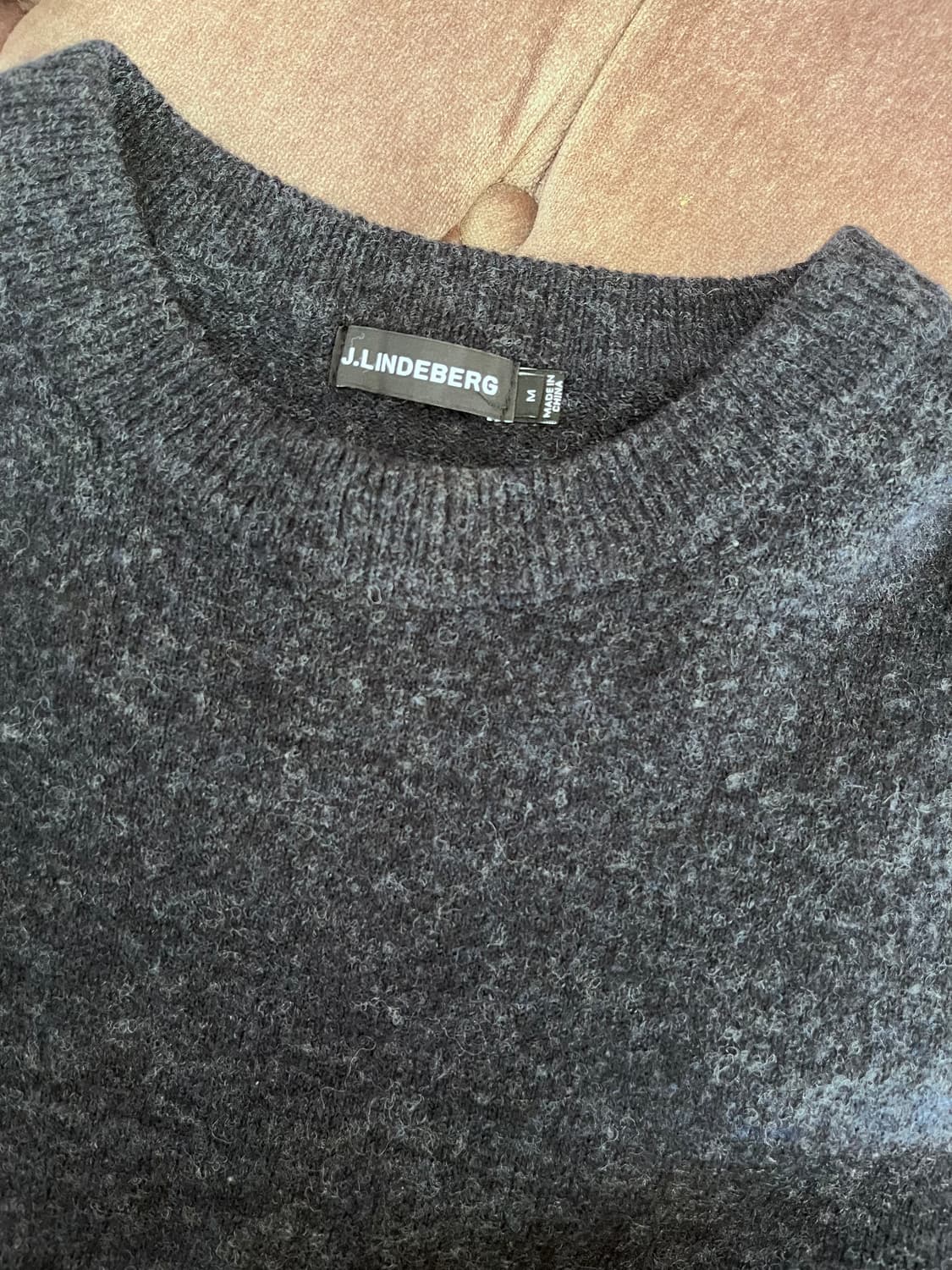 제이린드버그 남성 챠콜라운드니트 95M사이즈 상품이미지6
