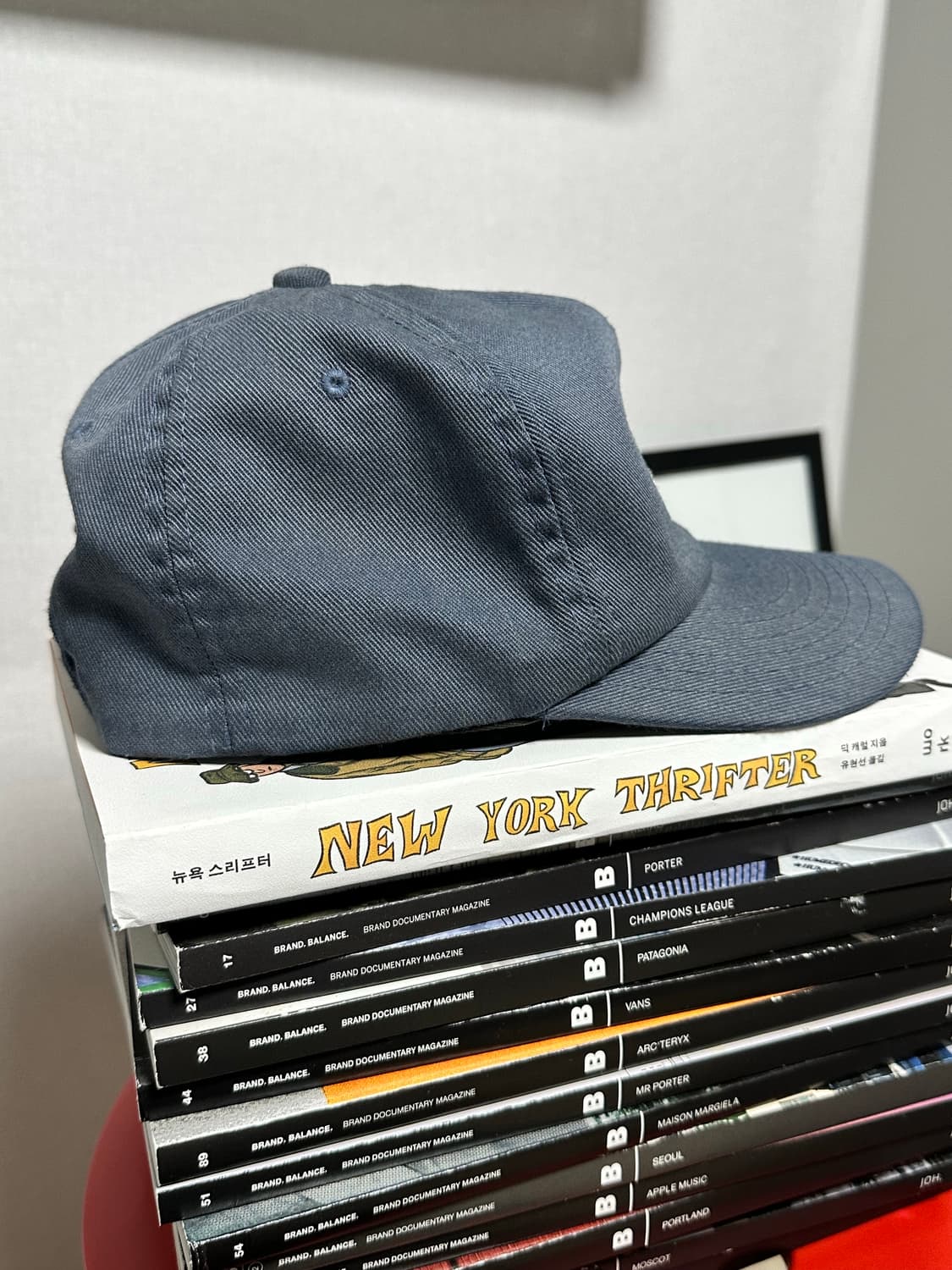 Tenderloin 오벌로고 트러커캡 블루 상품이미지4