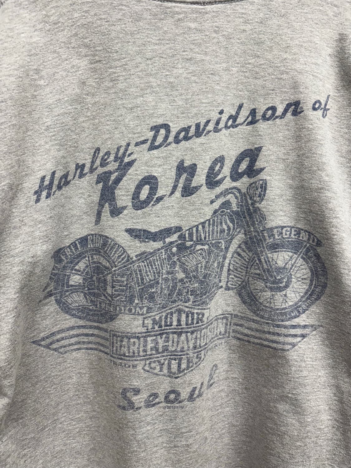 할리데이비슨 모터사이클 서울 한정판 반팔티 상품이미지6