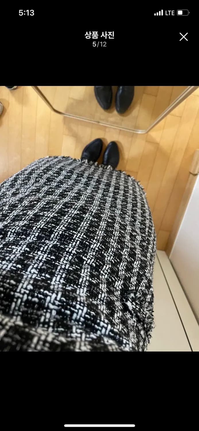 ROEM 로엠 트위드 미니 원피스 소개팅 하객룩 셋업 라보빈티지 샤넬  상품이미지5