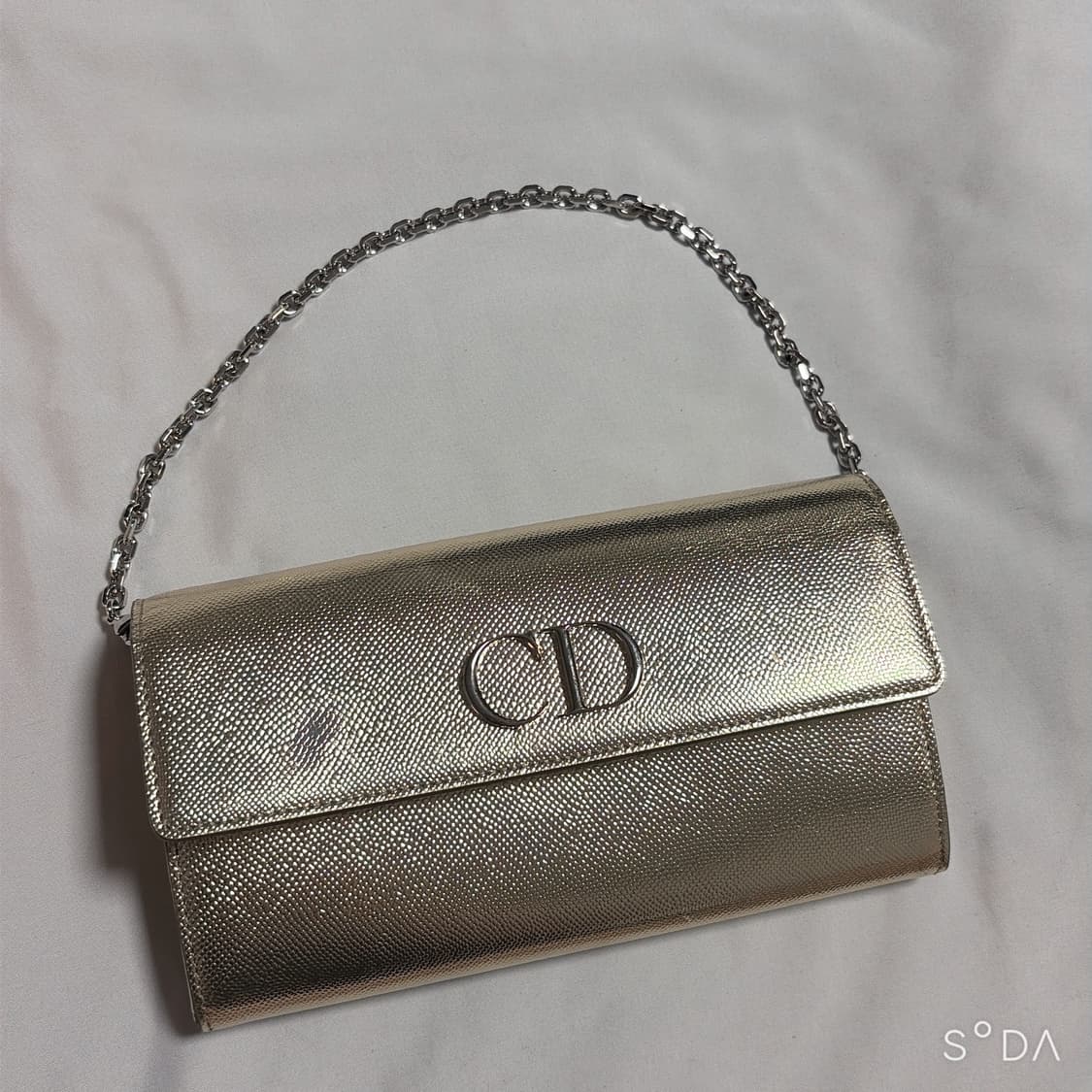 디올 클러치백 골드 상품이미지5