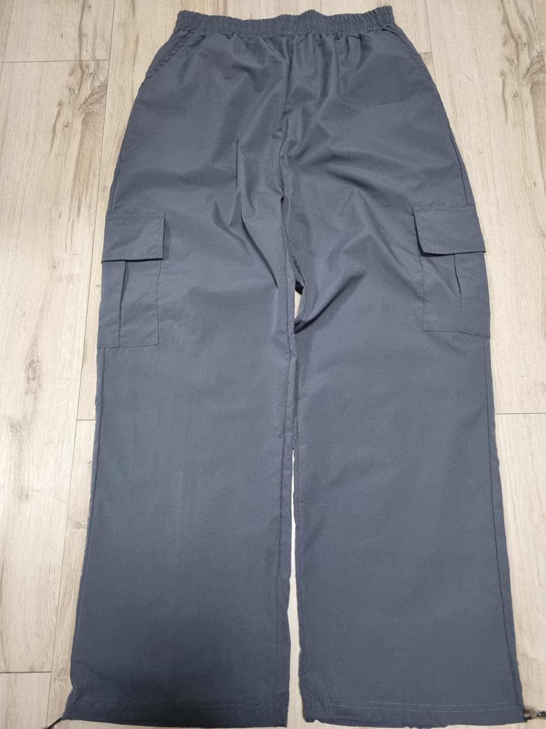 카고 스트링 와이드팬츠 2종 일괄판매 (블랙, 차콜) 상품이미지2