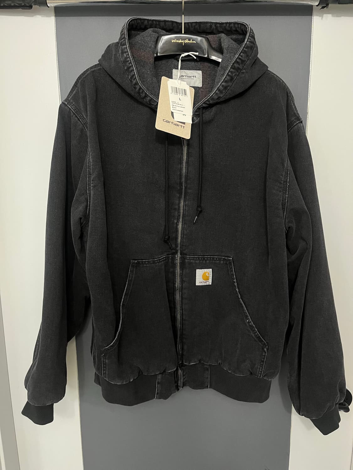 칼하트 wip og 메이틀랜드 액티브 자켓(24fw) 블랙 L (새상품) 상품이미지1