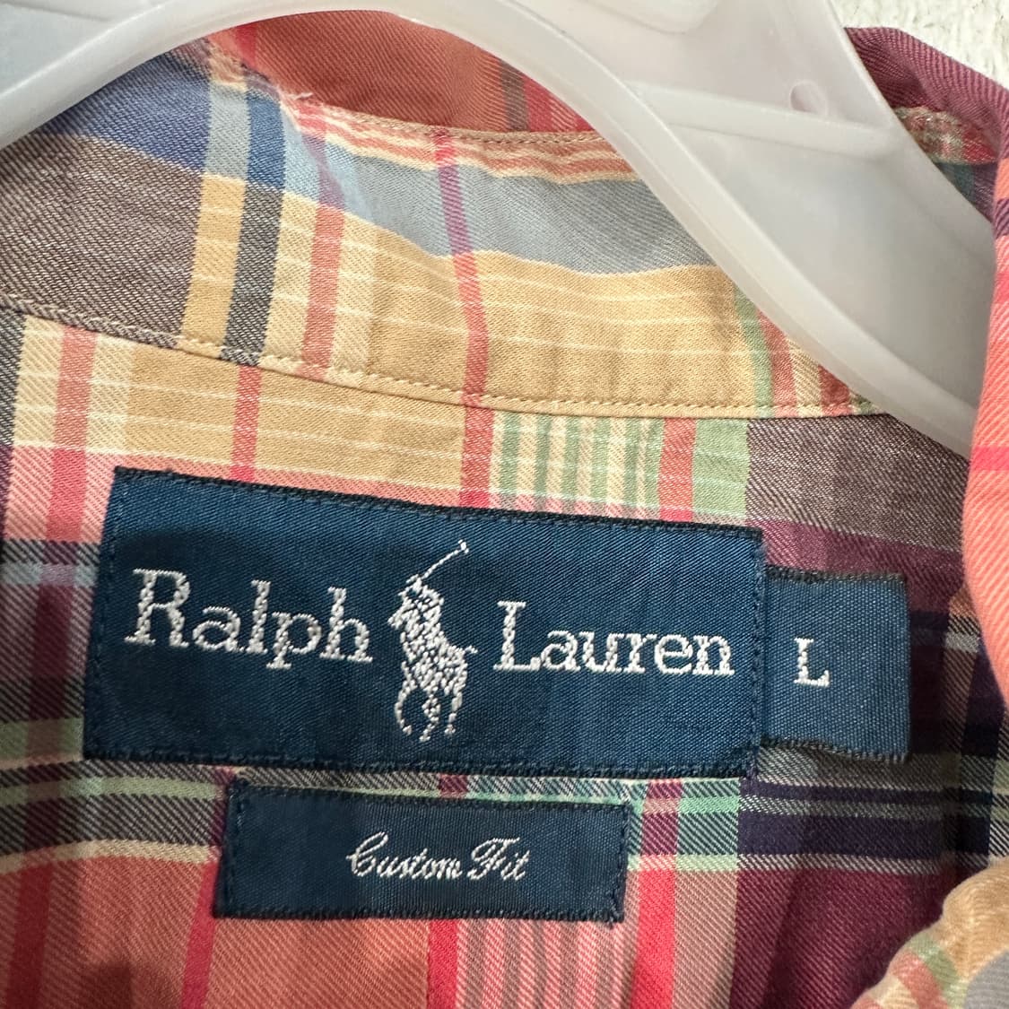 폴로랄프로렌 체크남방 셔츠 105 상품이미지4