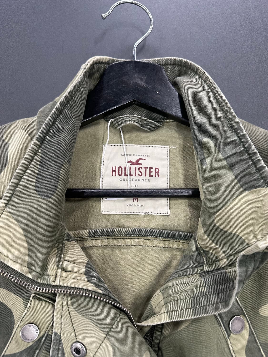 홀리스터 하이넥 헤리티지 밀리터리 자켓 상품이미지7