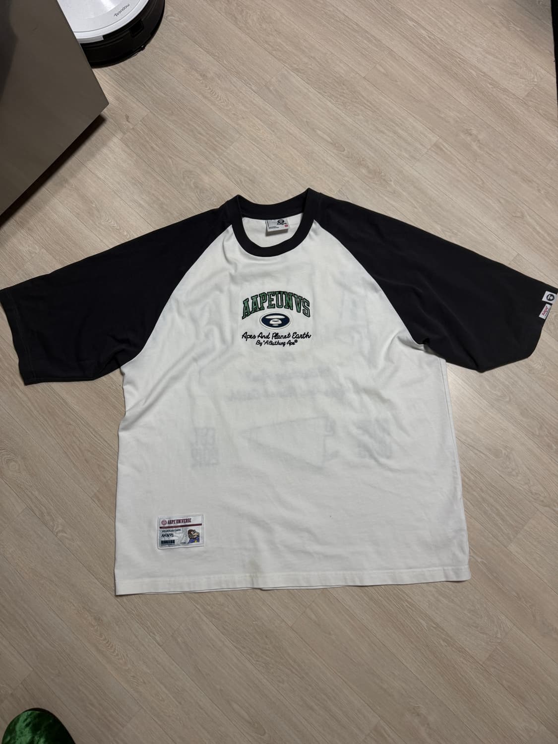 베이프 AAPE 나그랑 반팔티 XL 상품이미지3