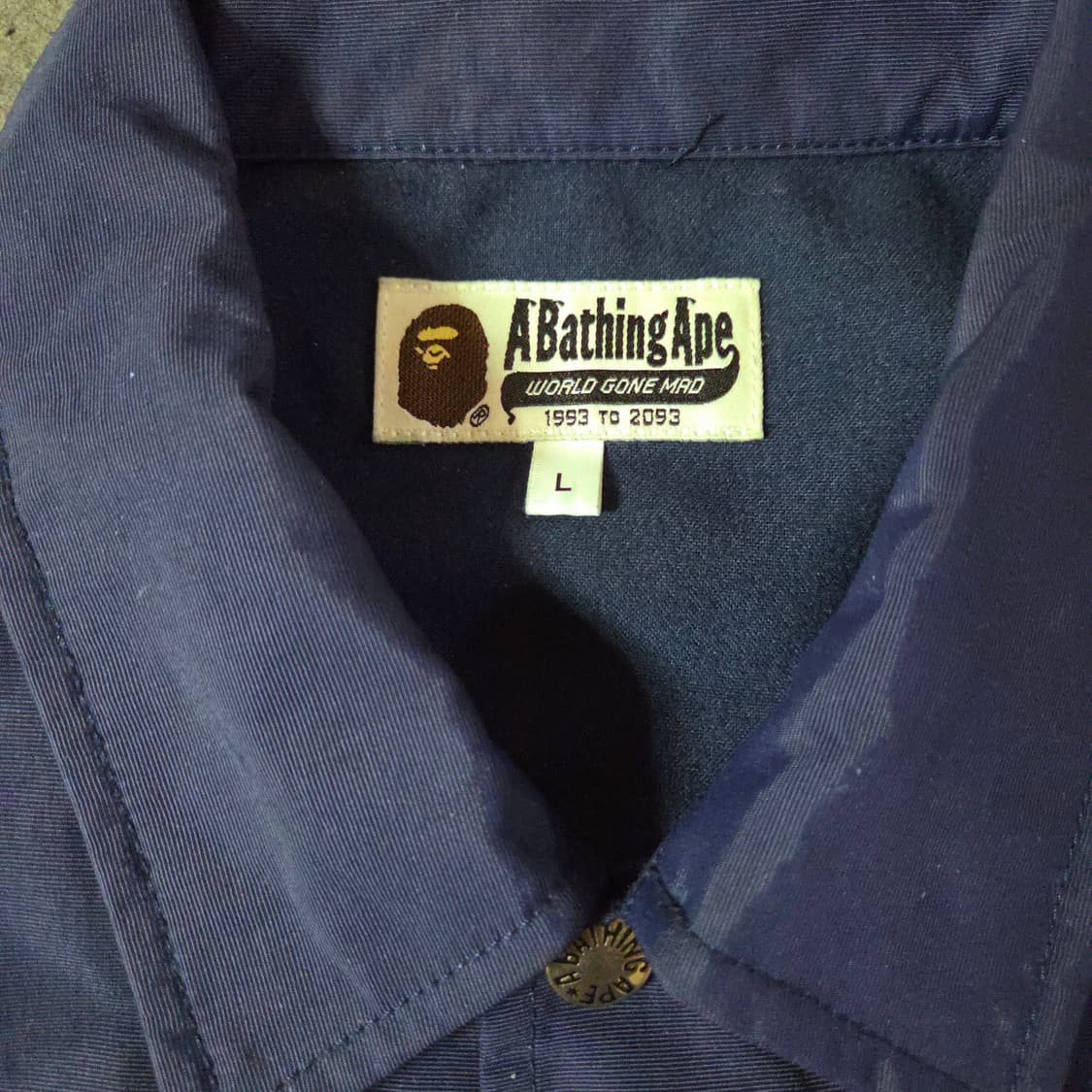 베이프 코치 자켓 L 상품이미지8