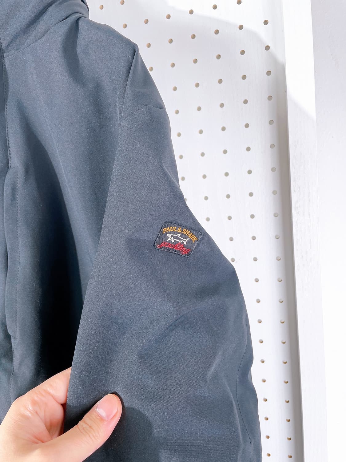 (정품/새상품) 폴앤샤크 남성 네이비 후드 자켓 상품이미지2