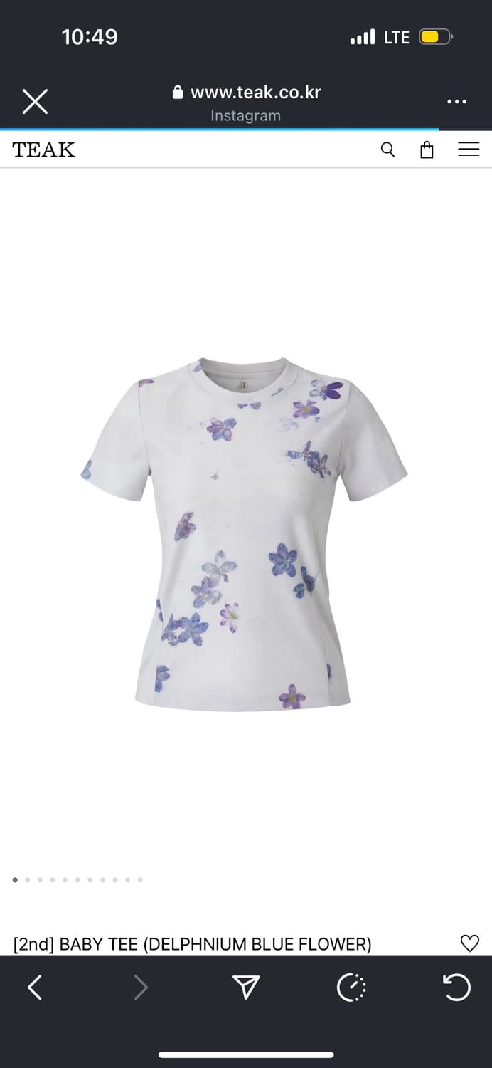 티크 baby tee 상품이미지1