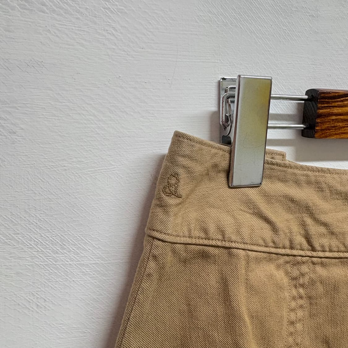 45RPM 코튼 주름 미디 스커트 치마 상품이미지7