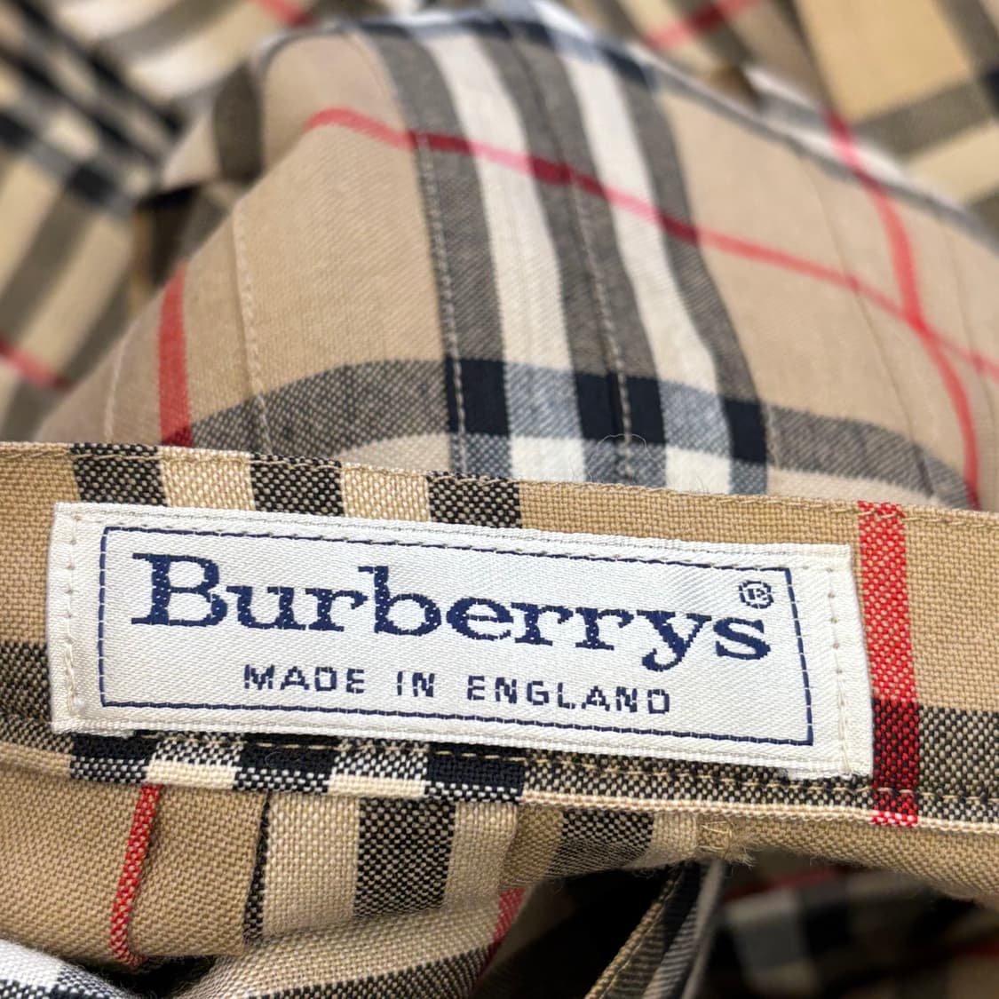 버버리 노바체크 버클 미디 스커트 상품이미지4