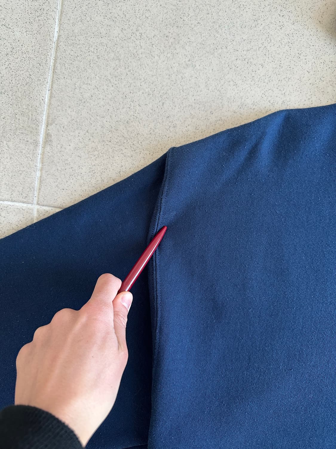 90s 빈티지 러셀 후드집업 네이비 L 상품이미지7