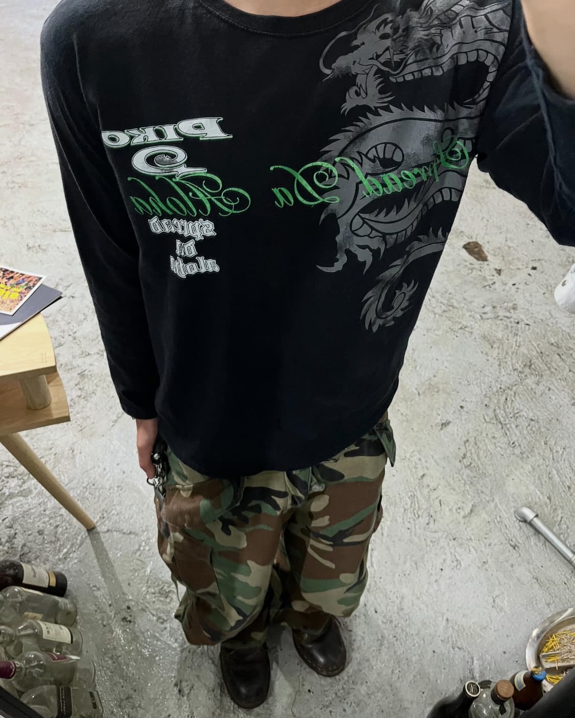 Piko dragon long tee 상품이미지1