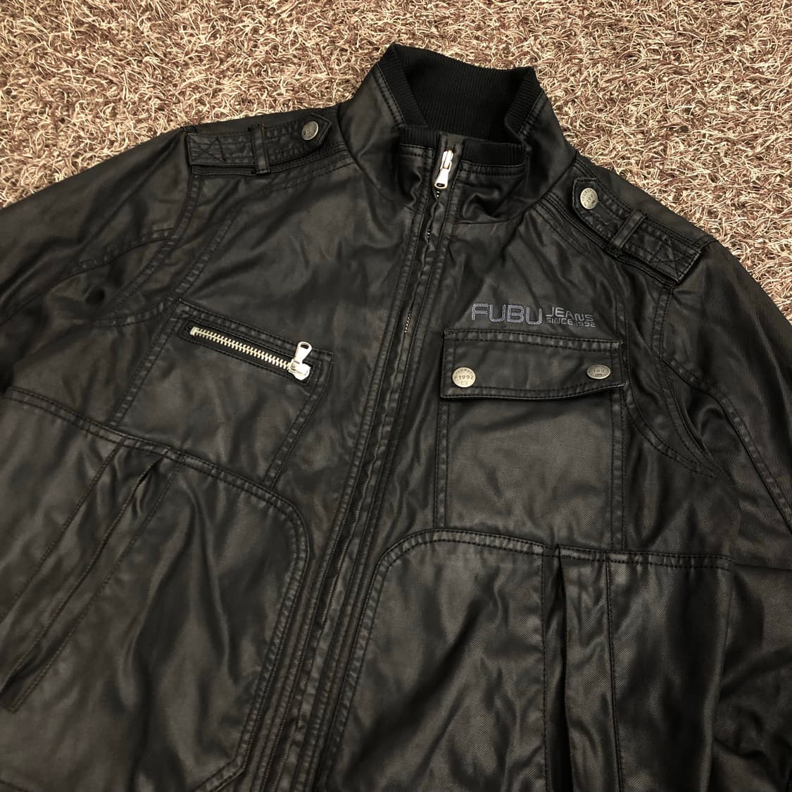 후부 나일론 바이커 자켓 상품이미지2