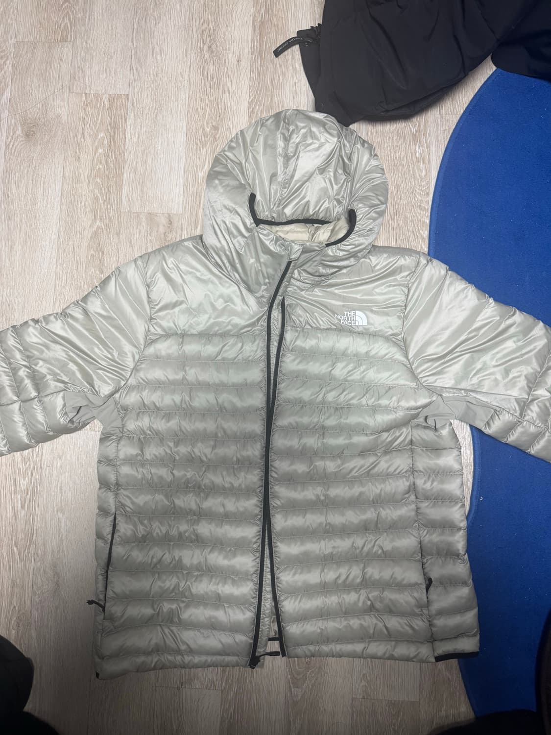 노스페이스 테라피크 경량 패딩 클레이 그레이 해외 XL 상품이미지1