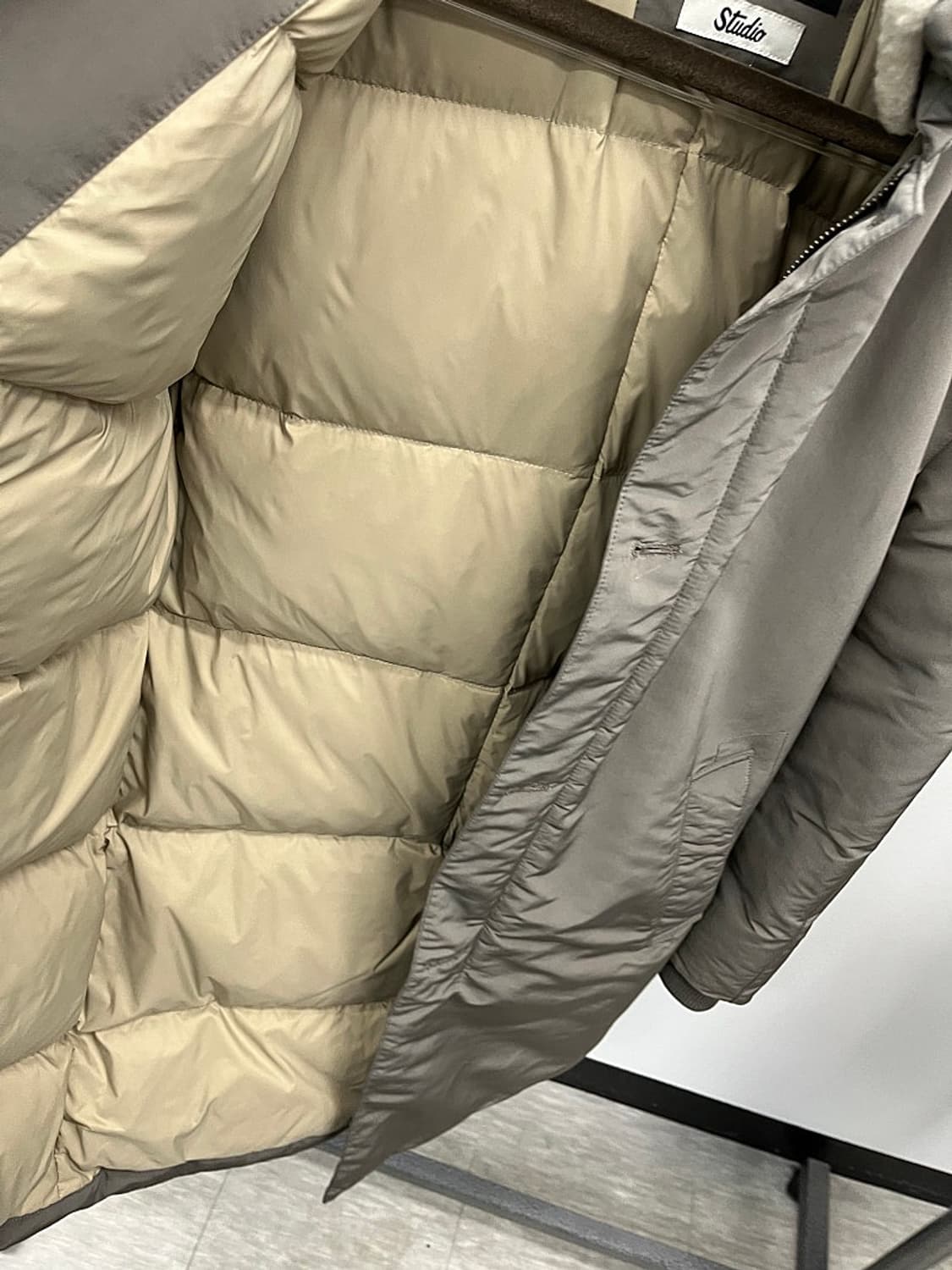 105) 닥스 양털 구스패딩  상품이미지7