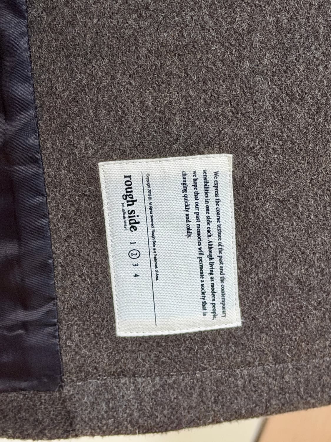 러프사이드 더플코트 브라운 2사이즈 상품이미지3