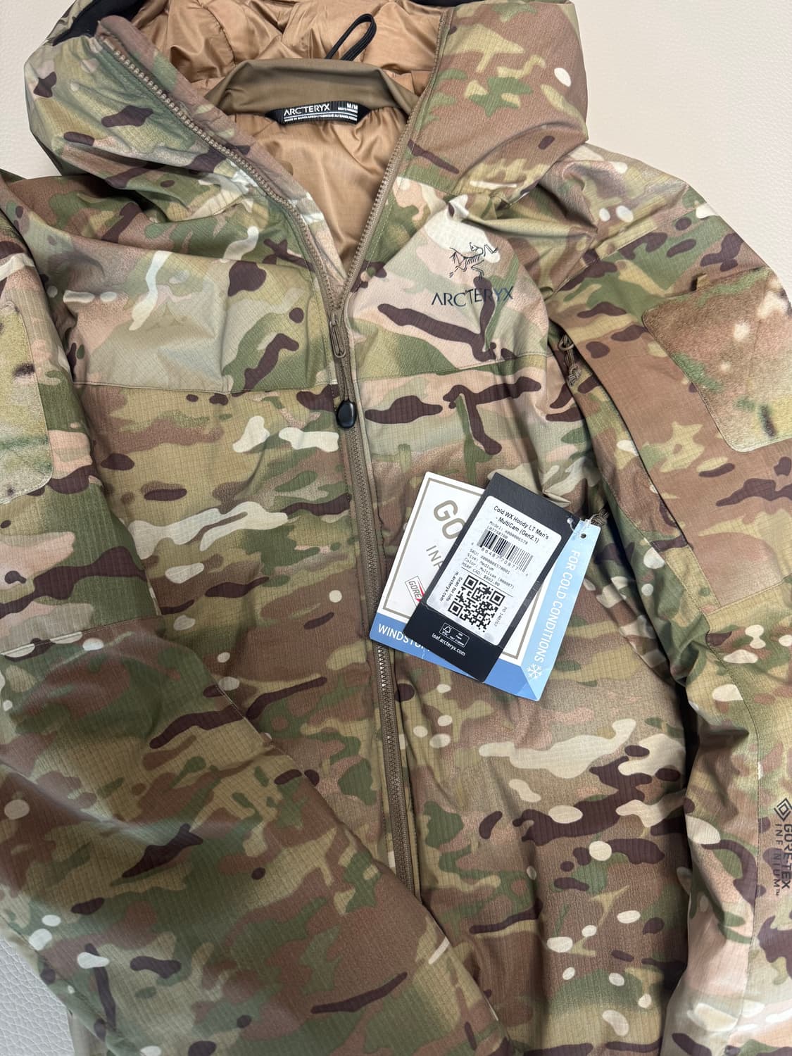 아크테릭스 리프 콜드 wx 후디 lt 2.1 멀티캠 M 상품이미지1