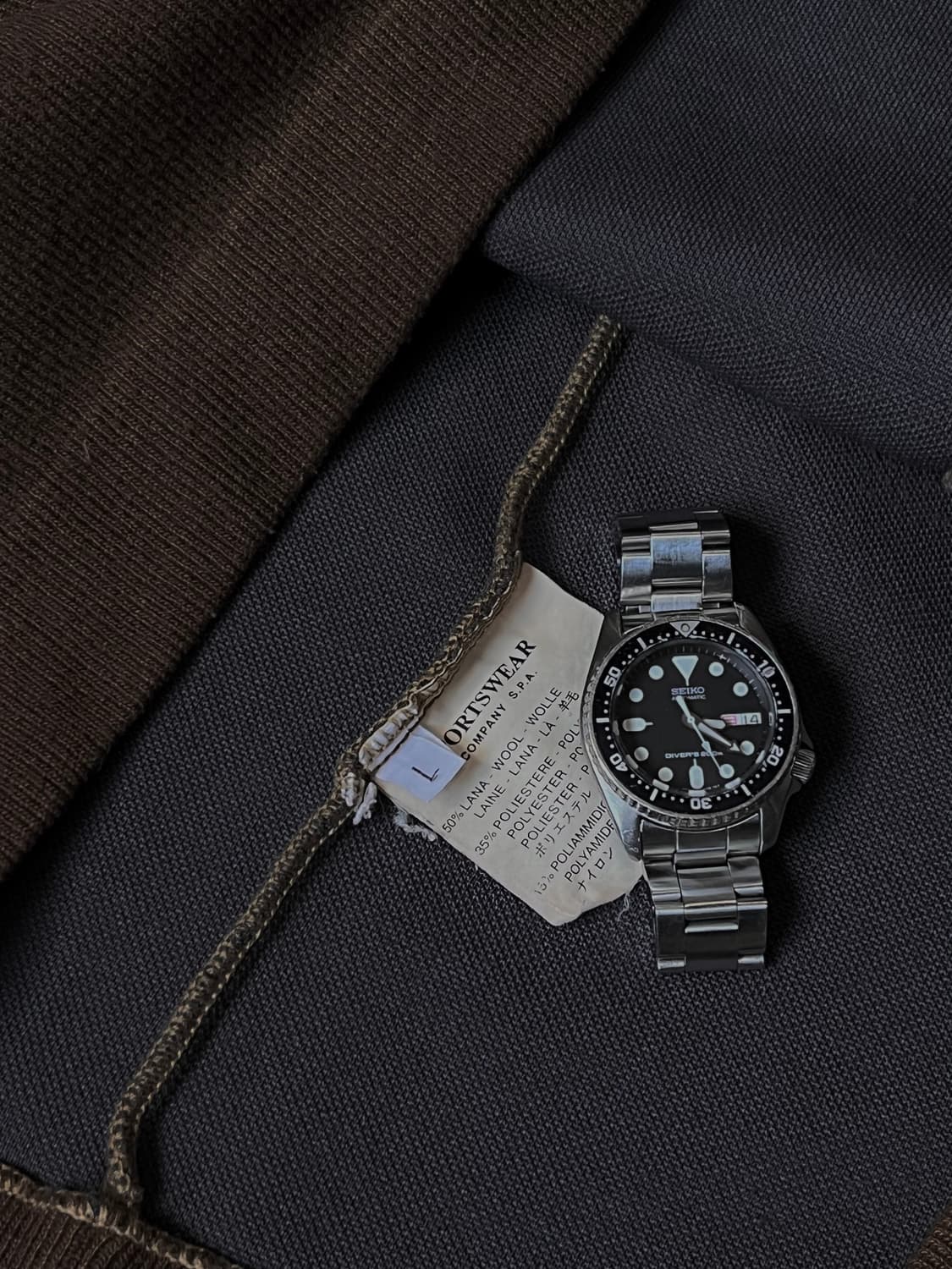 98AW 스톤아일랜드 아카이브 립 모크넥 니트 점퍼 상품이미지5