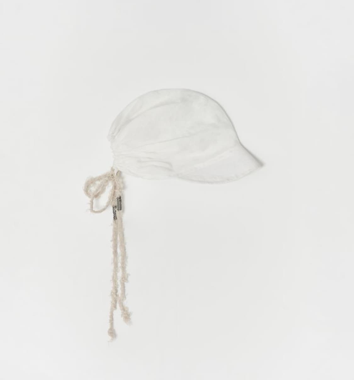 [Harteordemn] Linen Shirring Cap 비니 [WH] 상품이미지1