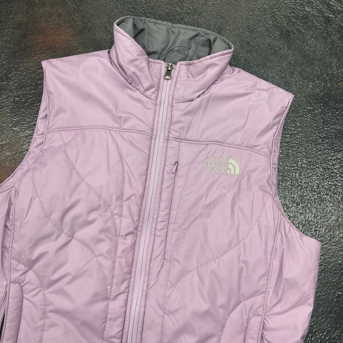(85)노스페이스패딩조끼라벤더 상품이미지3