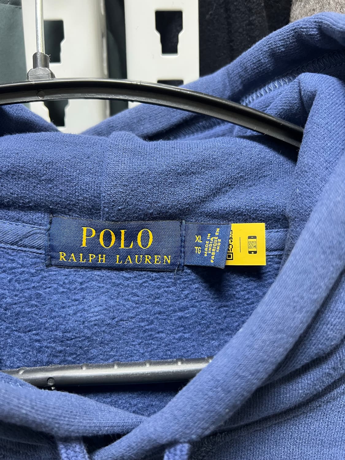 폴로 로고 후드티 상품이미지2