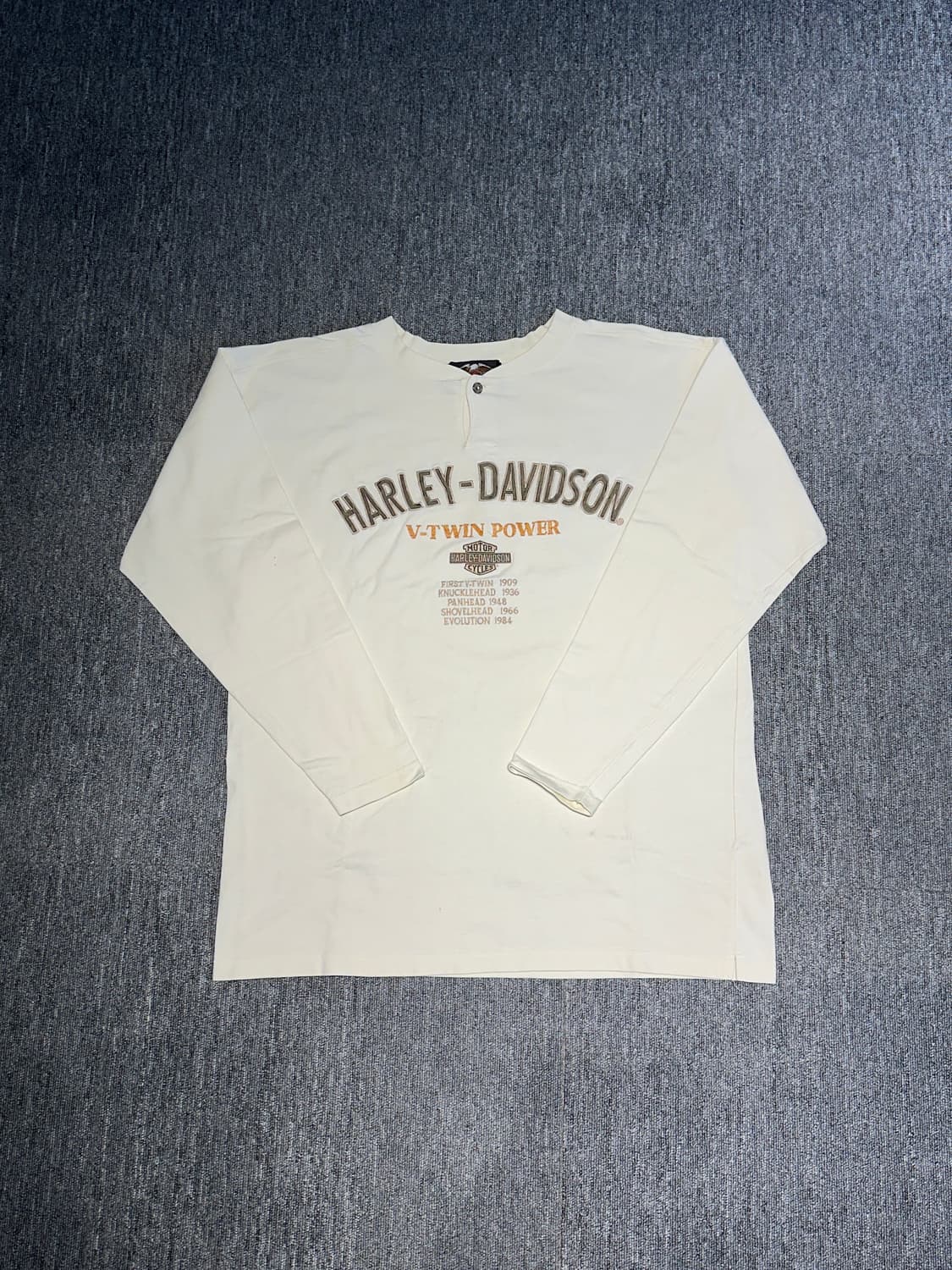 할리 데이비슨 90s 롱슬리브 XL 상품이미지1