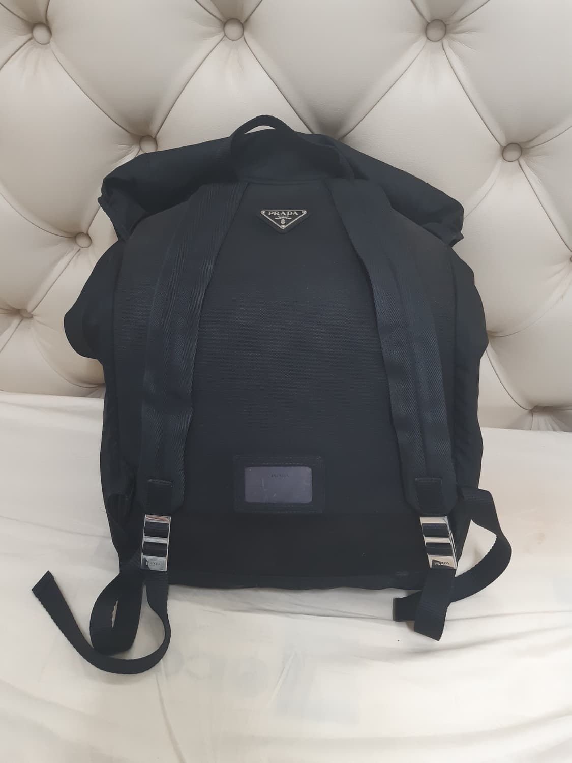 프라다 블랙백팩 정품 상품이미지2