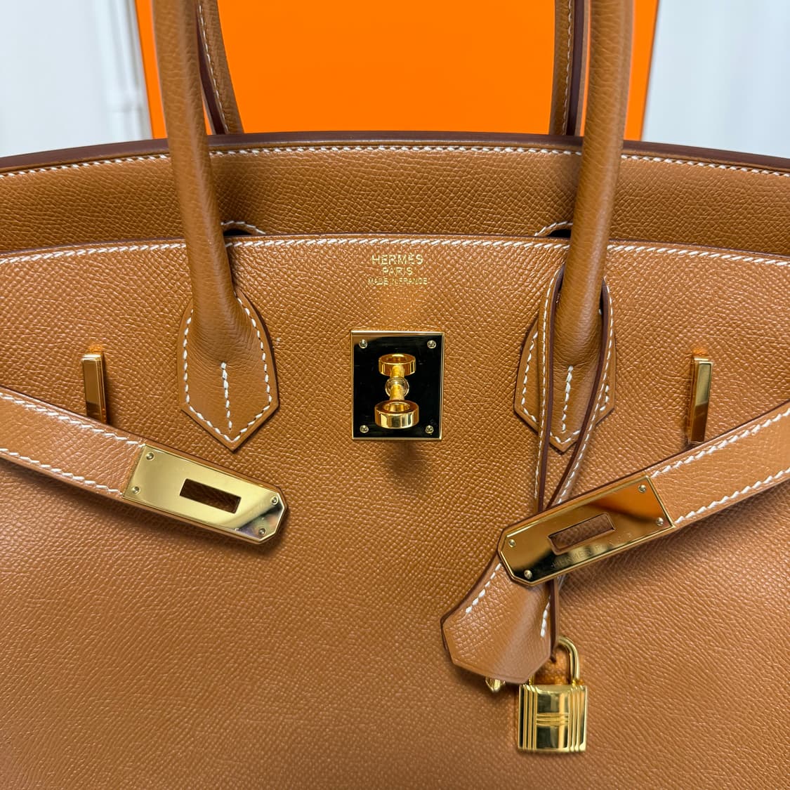 에르메스 버킨 30 골드 금장 상품이미지5