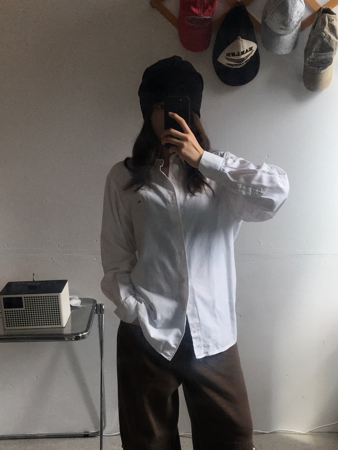라코스테 미니로고 코튼셔츠 상품이미지2