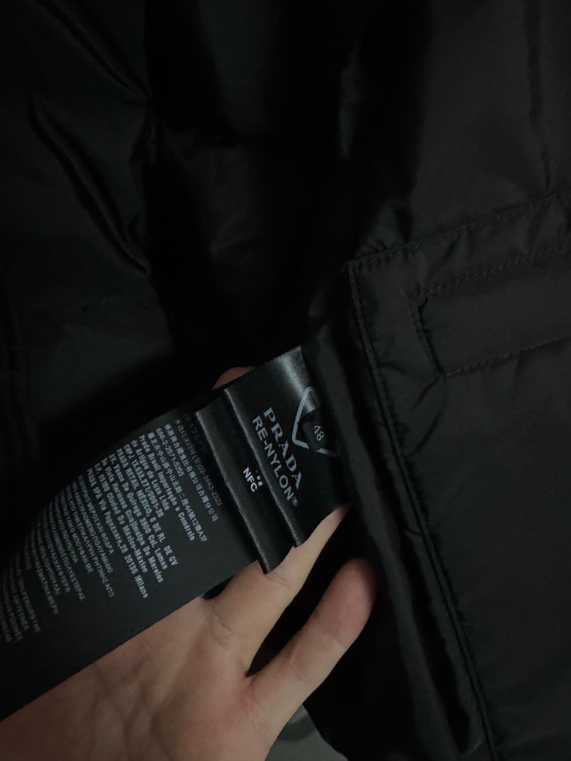 프라다 리나일론 패딩 상품이미지5