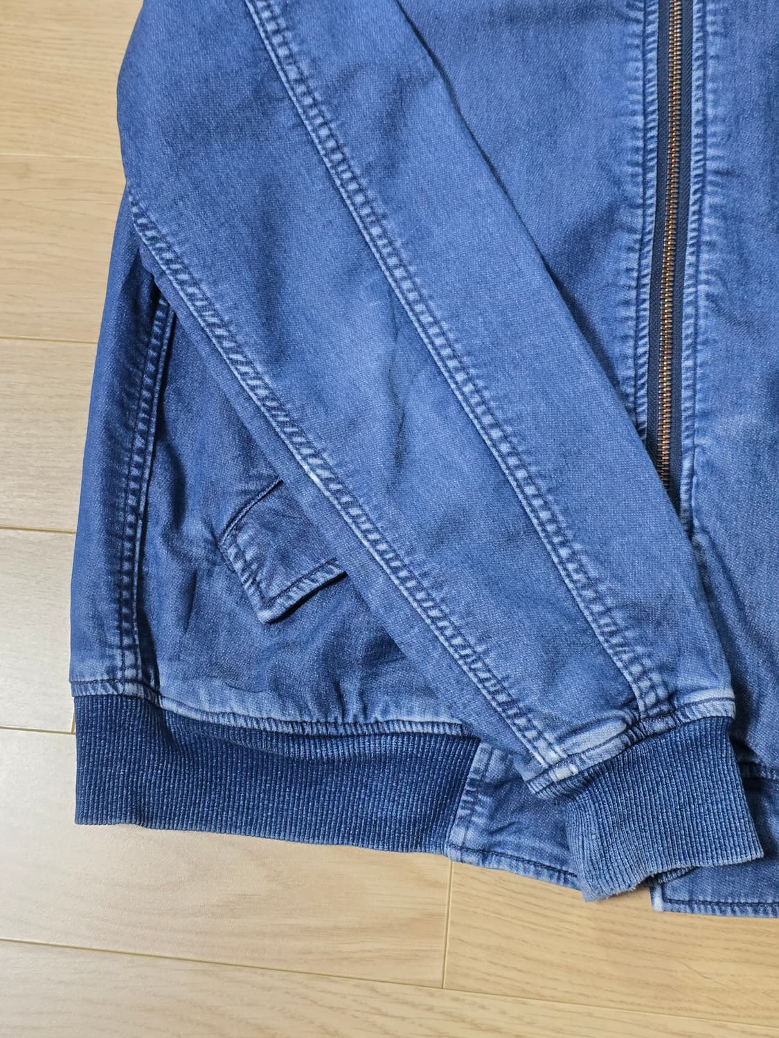 맥그리거 블루종 데님 자켓 L 상품이미지4