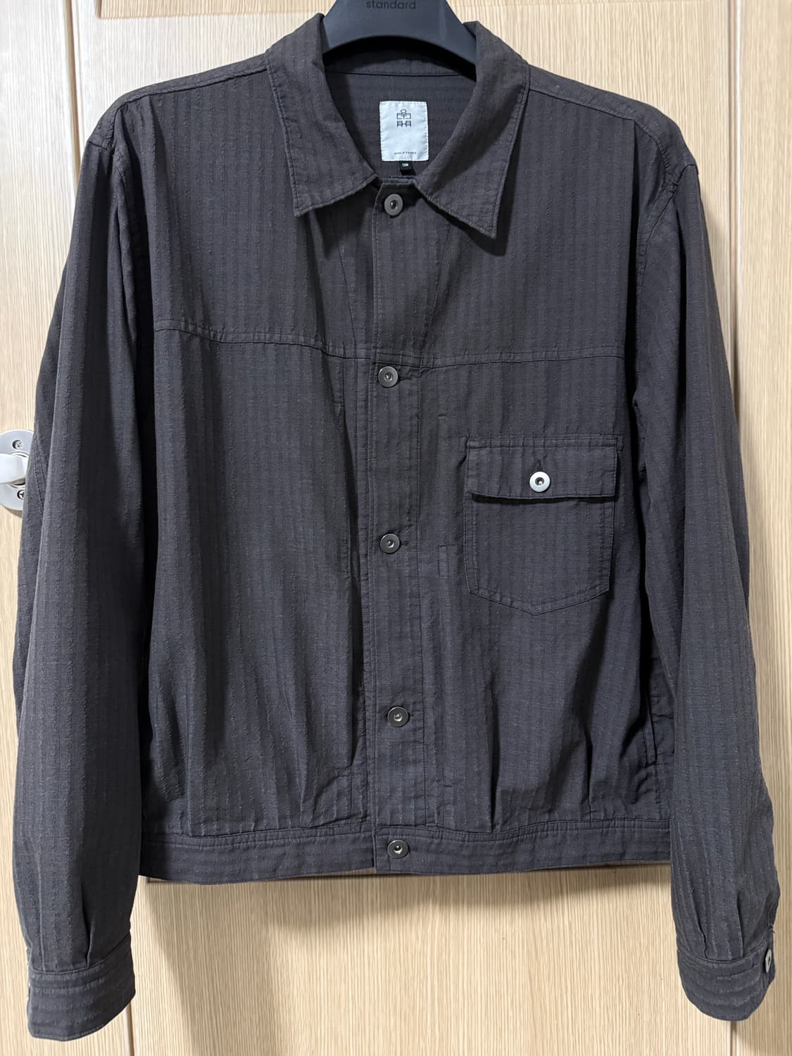 폴리테루 라이트트러커 스트라이프 차콜 3사이즈 판매 상품이미지2