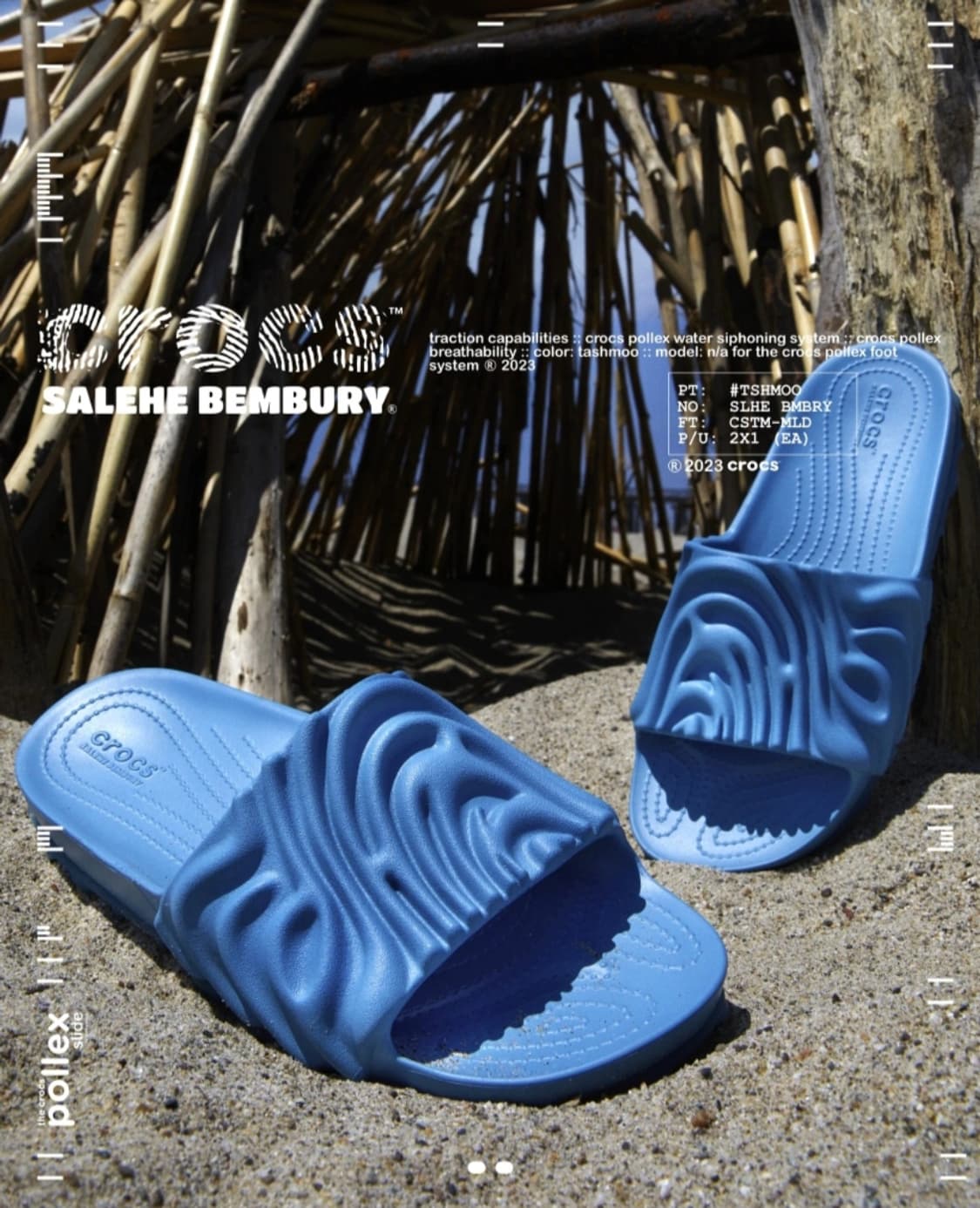 [250]크록스 살레헤 벰버리 슬라이드 태쉬무 상품이미지3