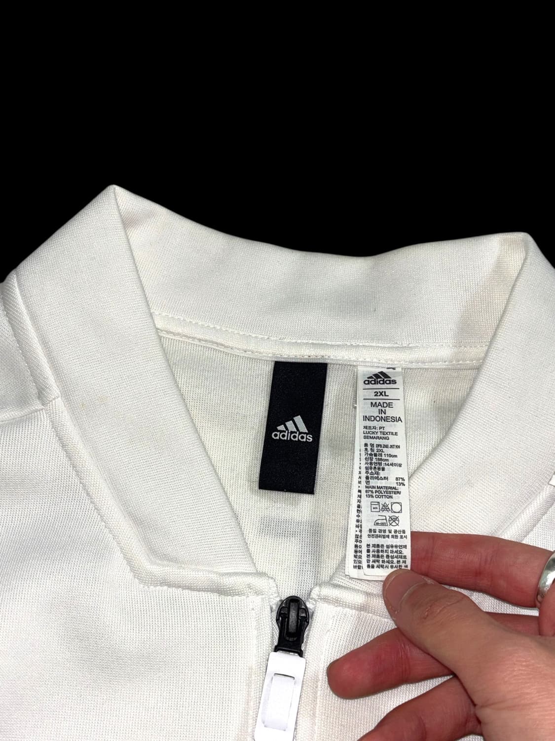 아디다스 독일 축구 국대 져지 트랙탑 2xl 상품이미지8