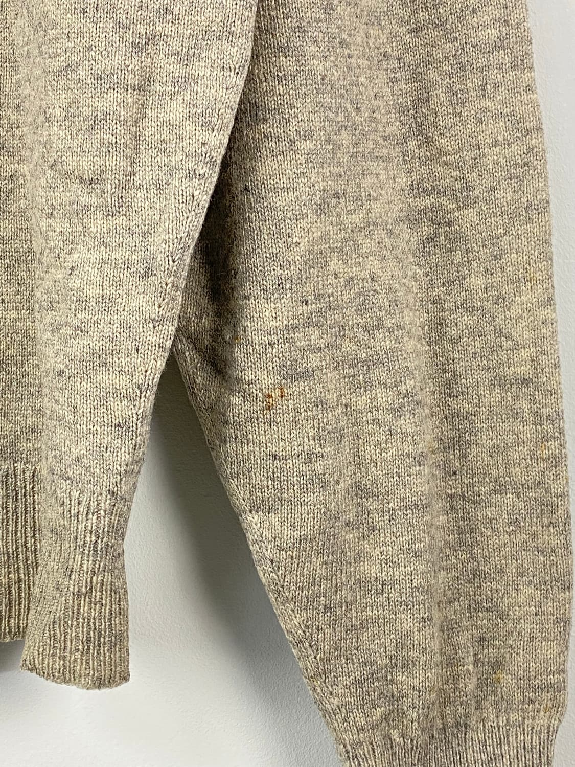 버버리 램스울 오트밀 니트 스웨터 38 <550> 상품이미지7